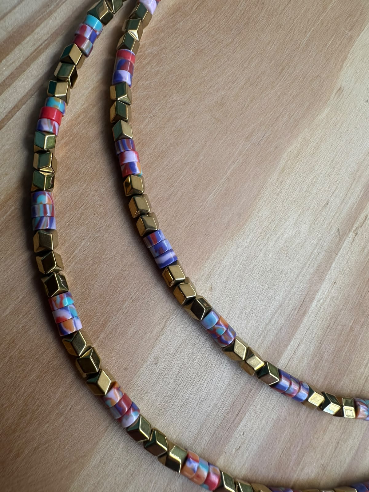 Choker Hematita com Calcilica