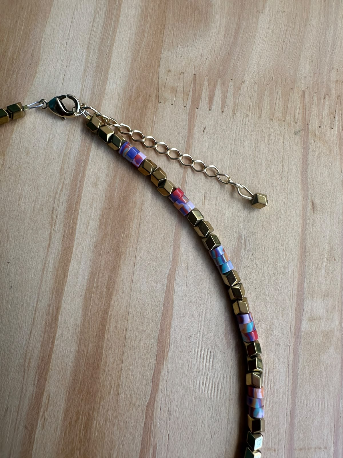 Choker Hematita com Calcilica