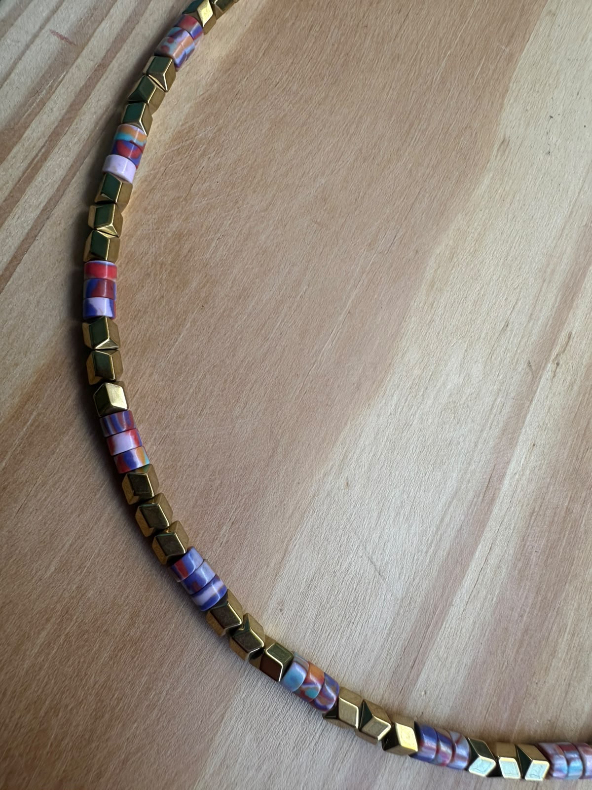 Choker Hematita com Calcilica