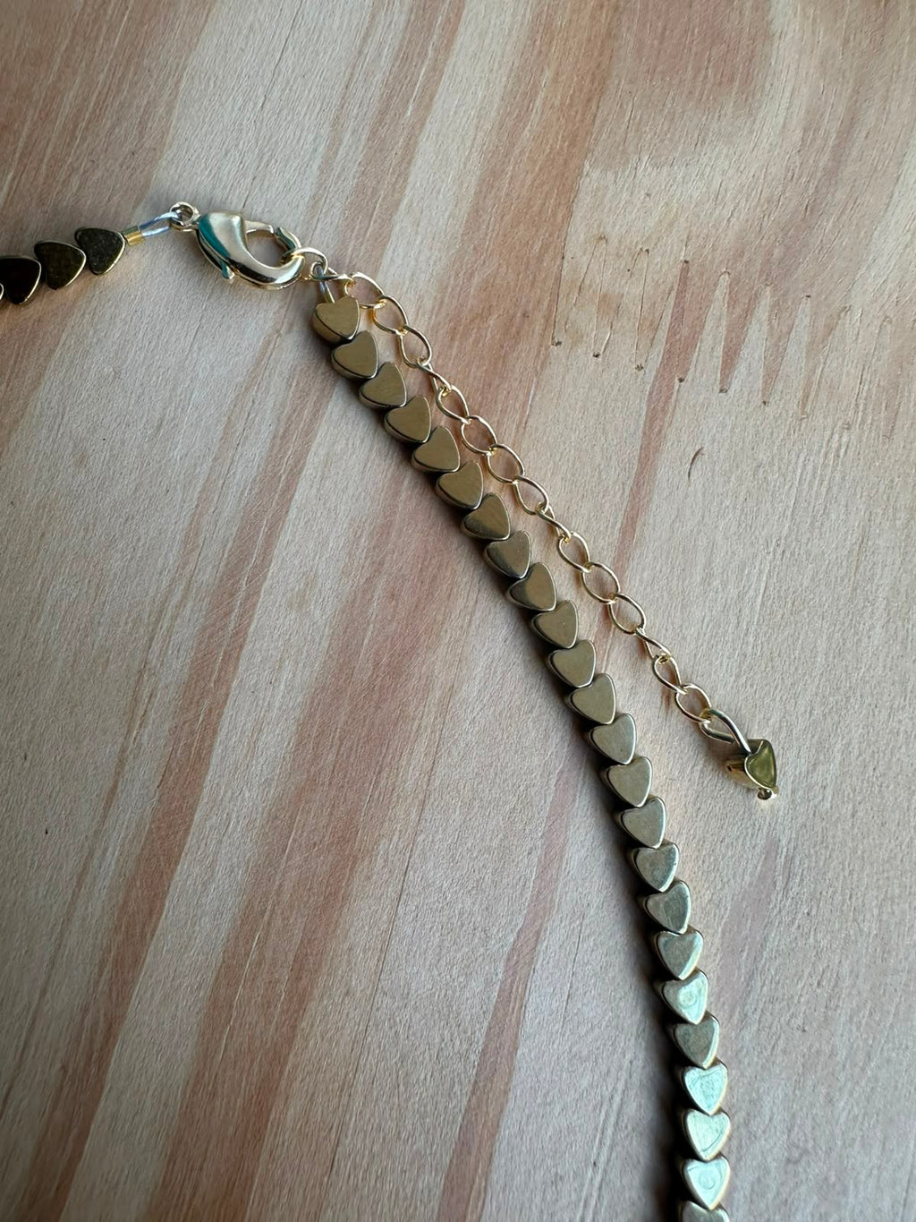 Choker Mini Coração de Hematita