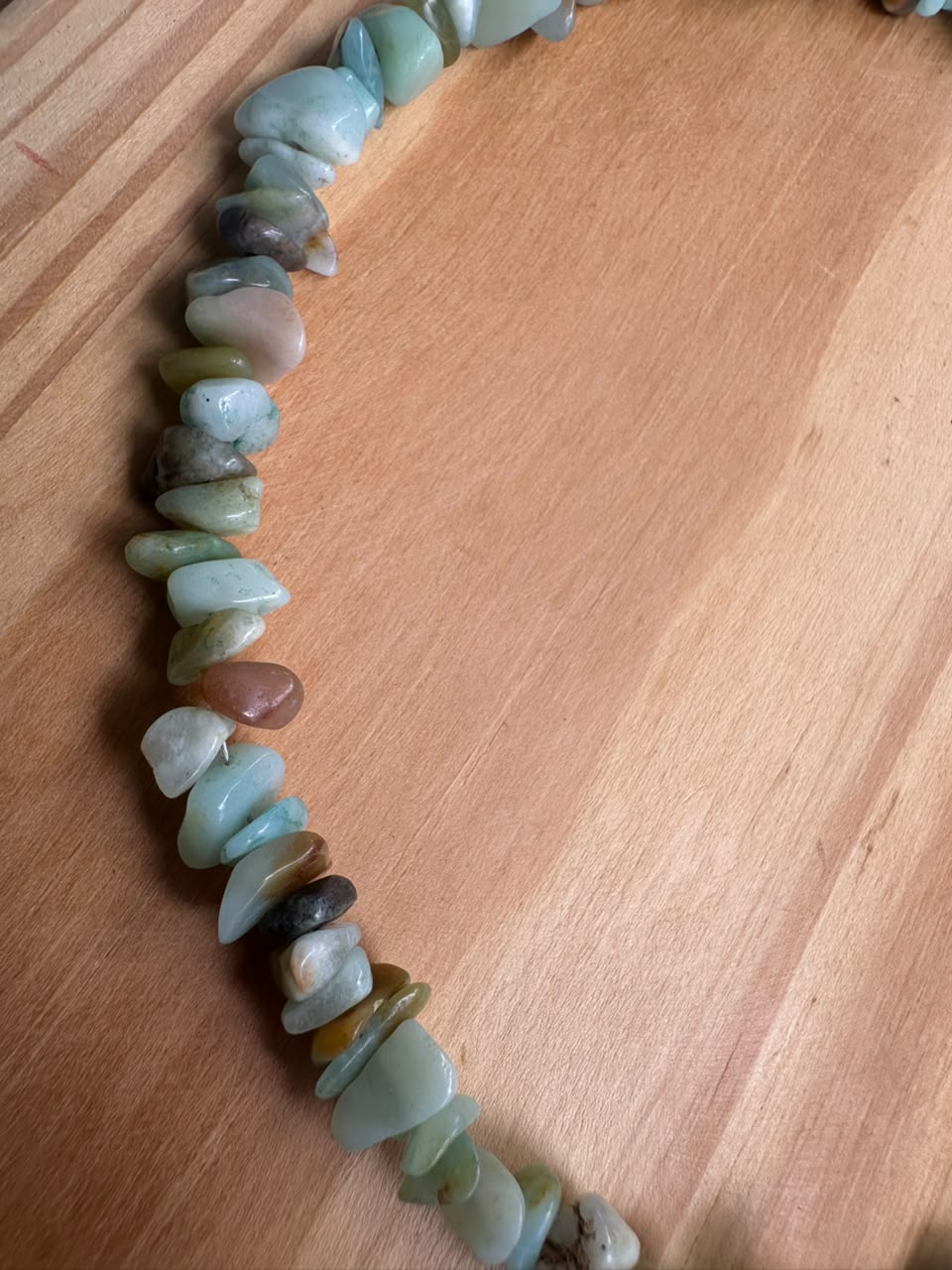 Choker Cascalho de Amazonita - Opção 4