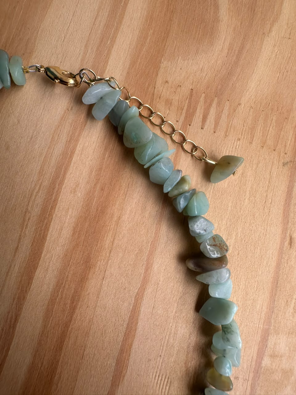 Choker Cascalho de Amazonita - Opção 4