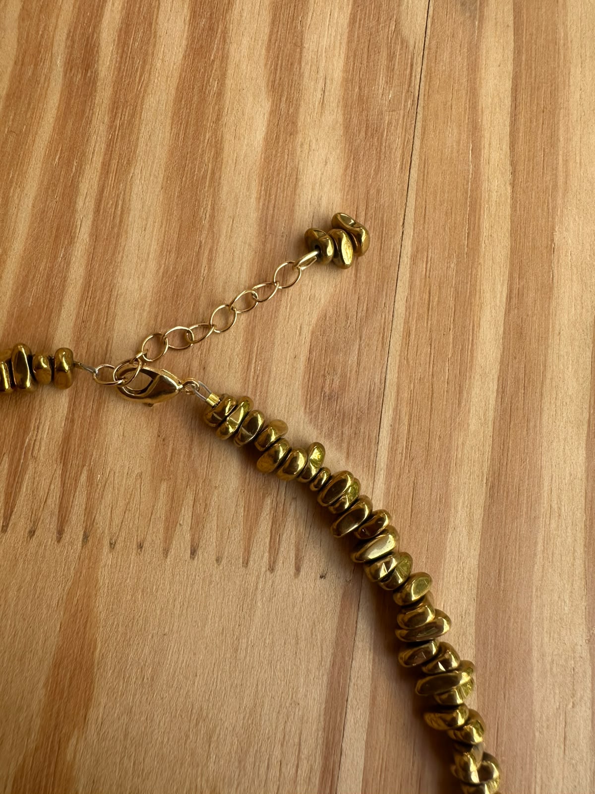 Choker Cascalho de Hematita