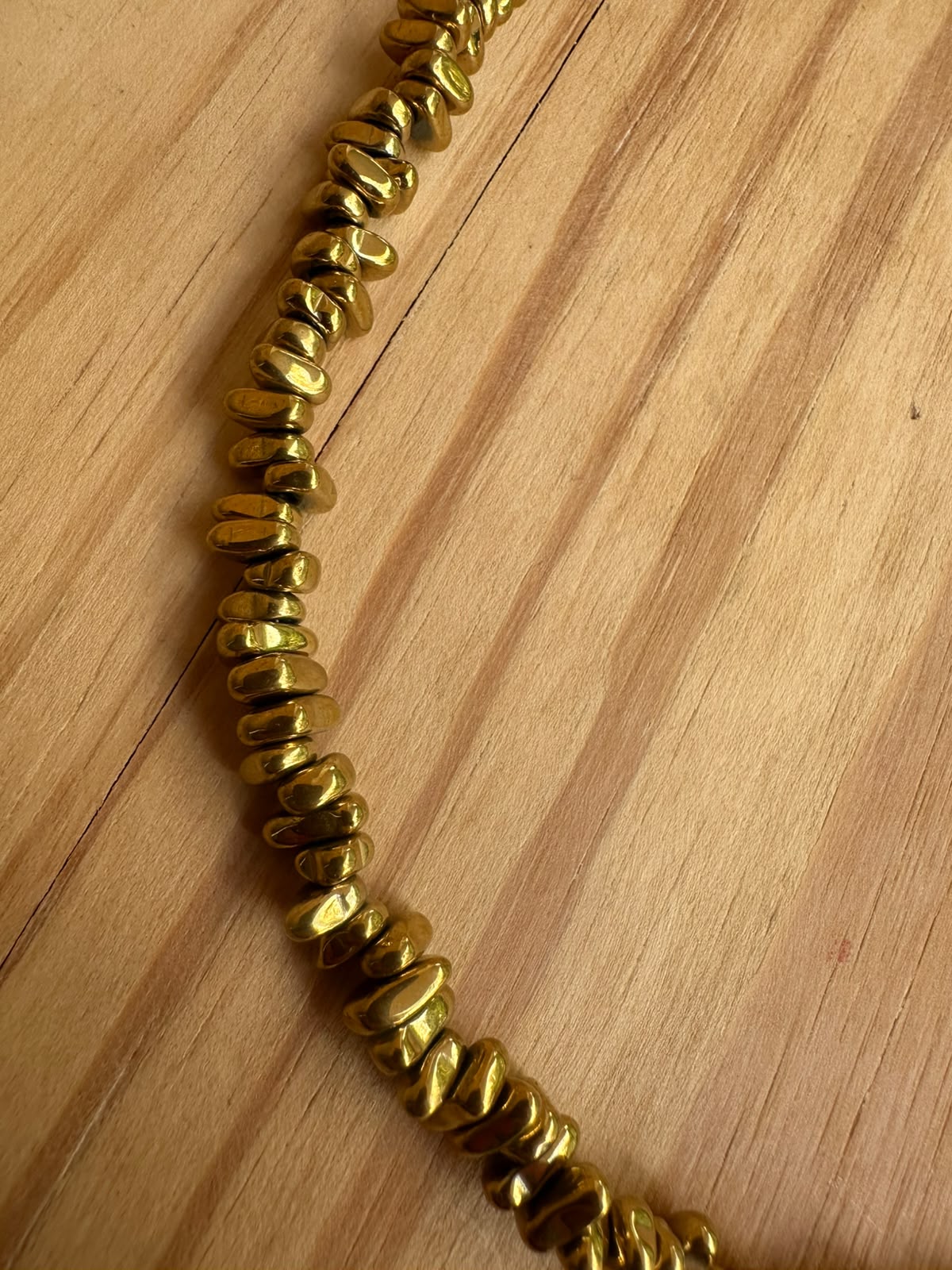 Choker Cascalho de Hematita