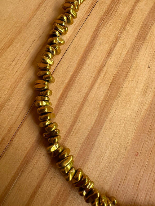Choker Cascalho de Hematita