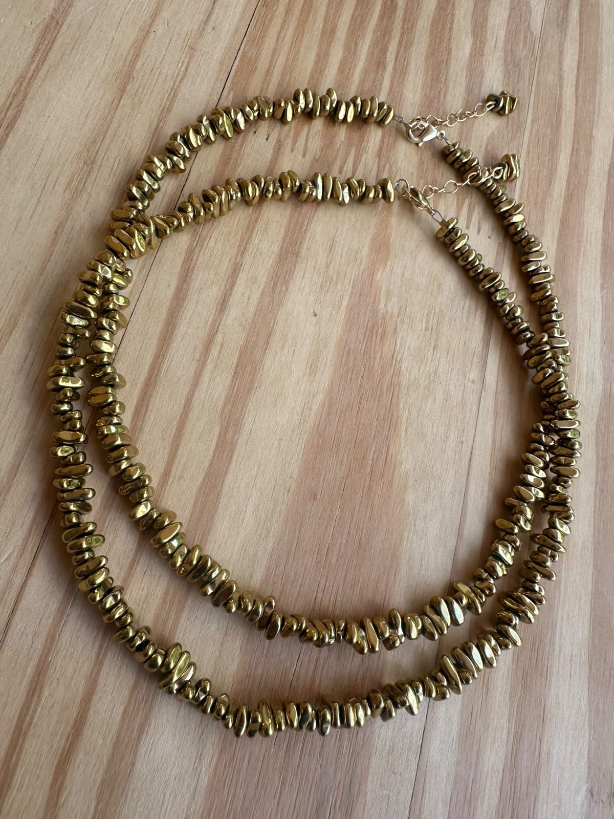 Choker Cascalho de Hematita
