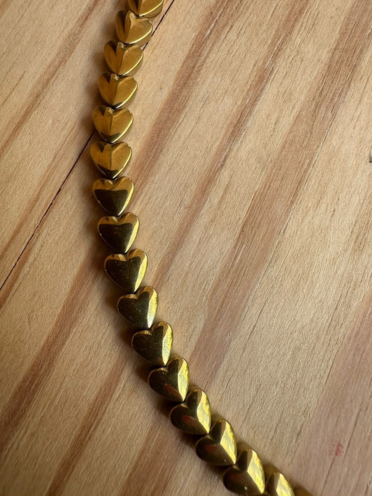 Choker Hematita Coração