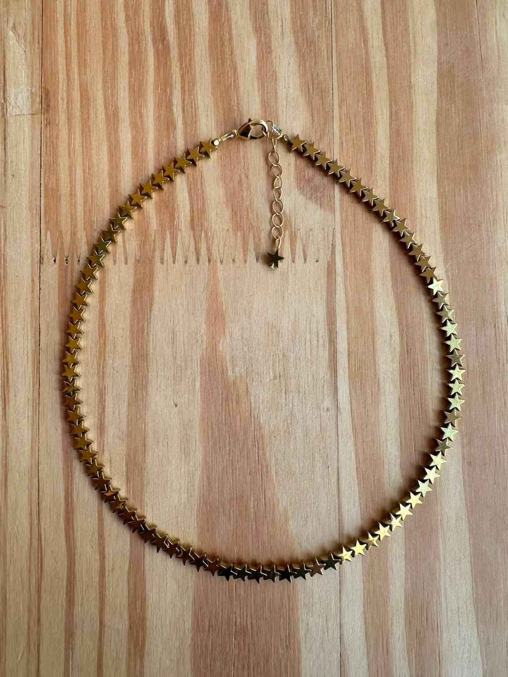 Choker Hematita Estrelinha