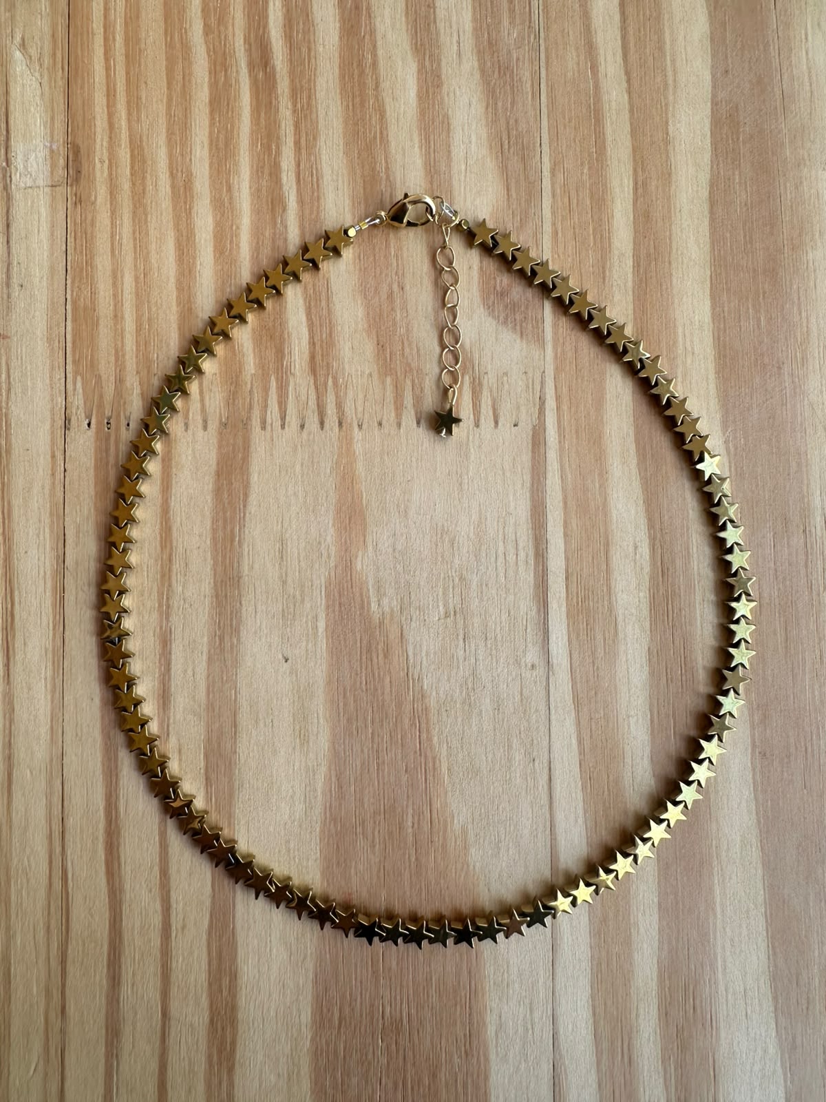 Choker Hematita Estrelinha