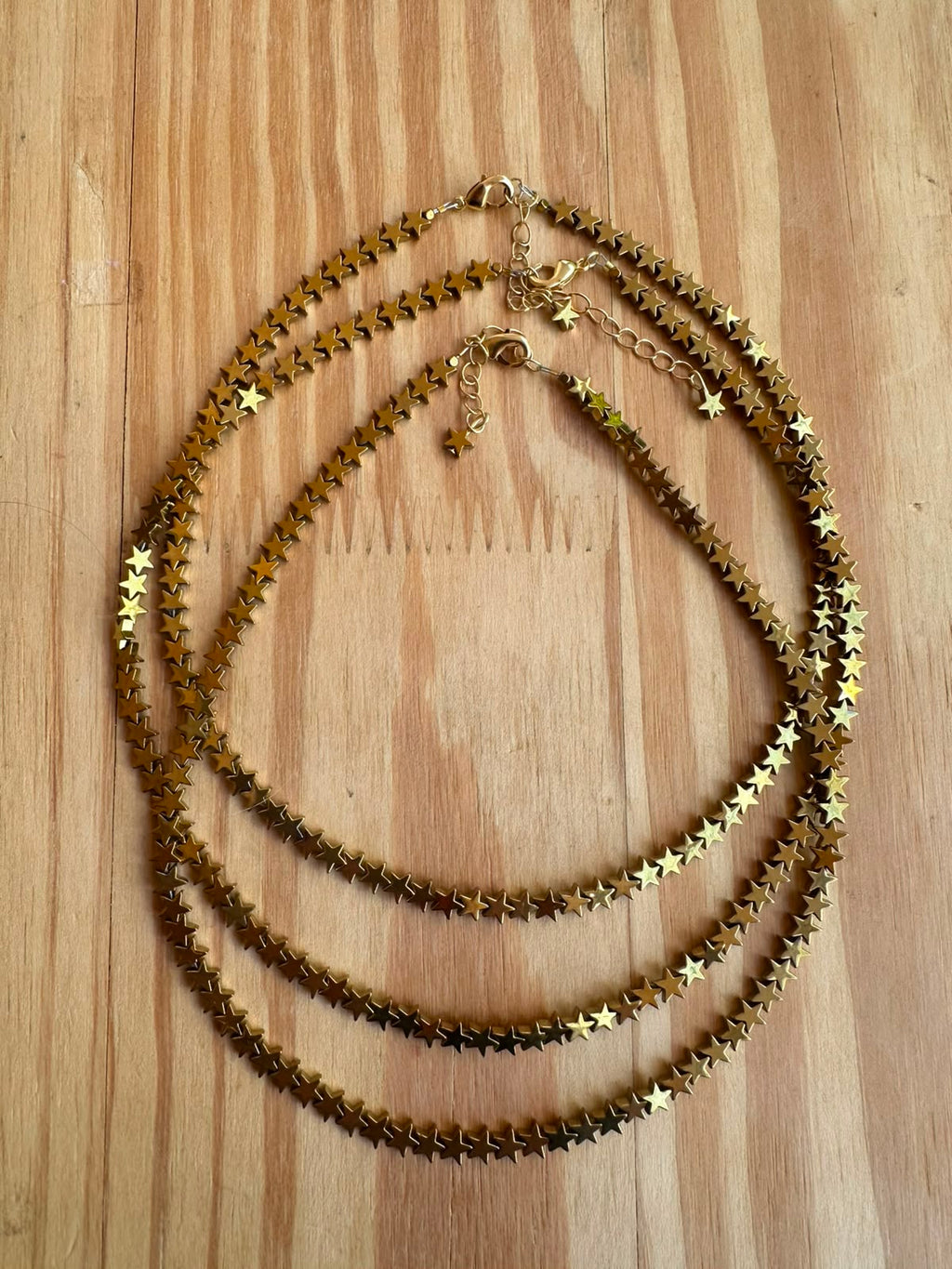 Choker Hematita Estrelinha