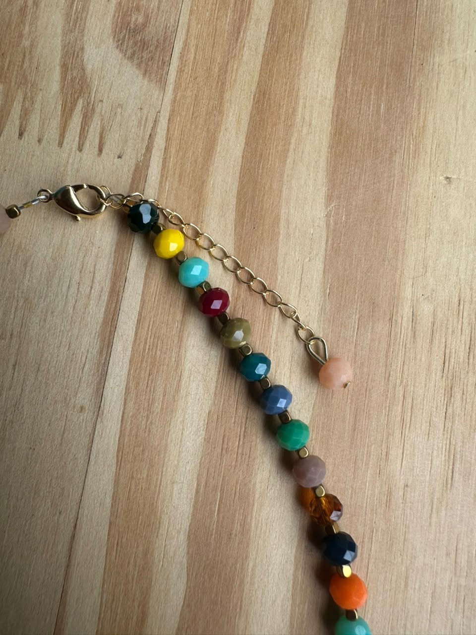 Choker Cristal de Vidro com Hematita