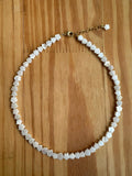 Choker florzinha madrepérola