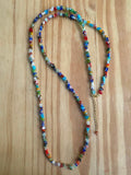 Colar Longo Cascalho de Murano