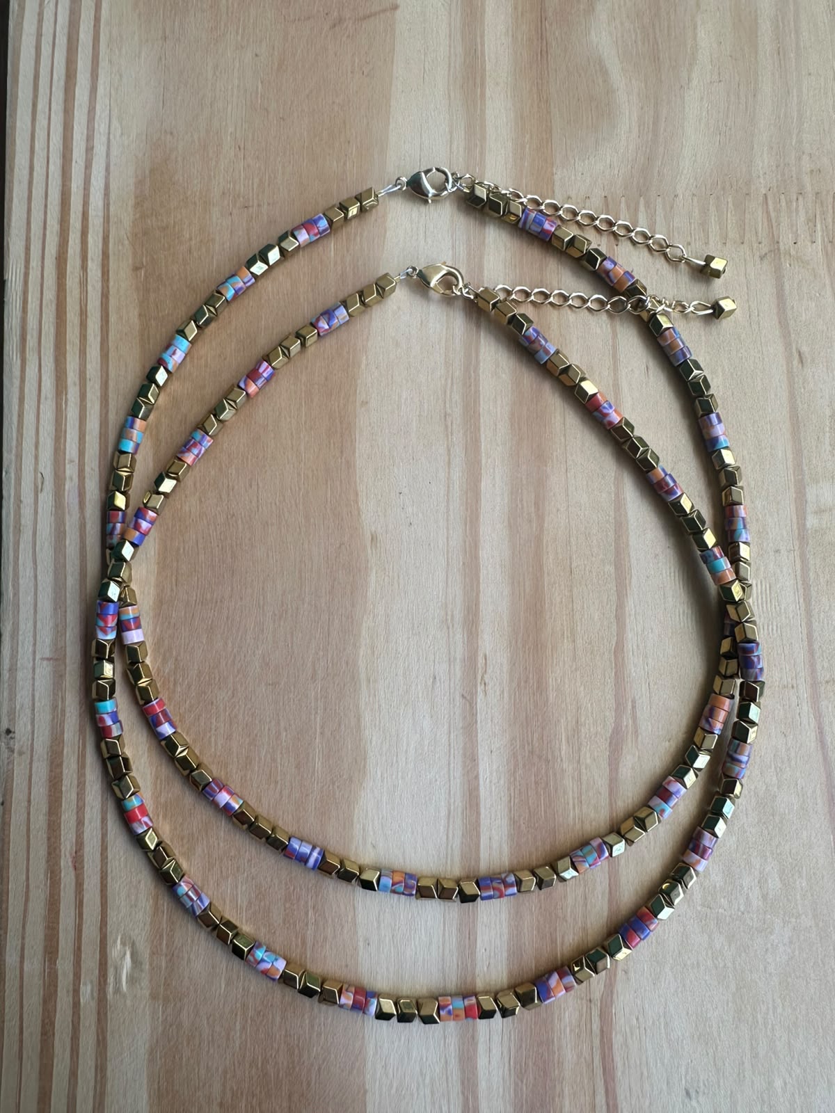 Choker Hematita com Calcilica
