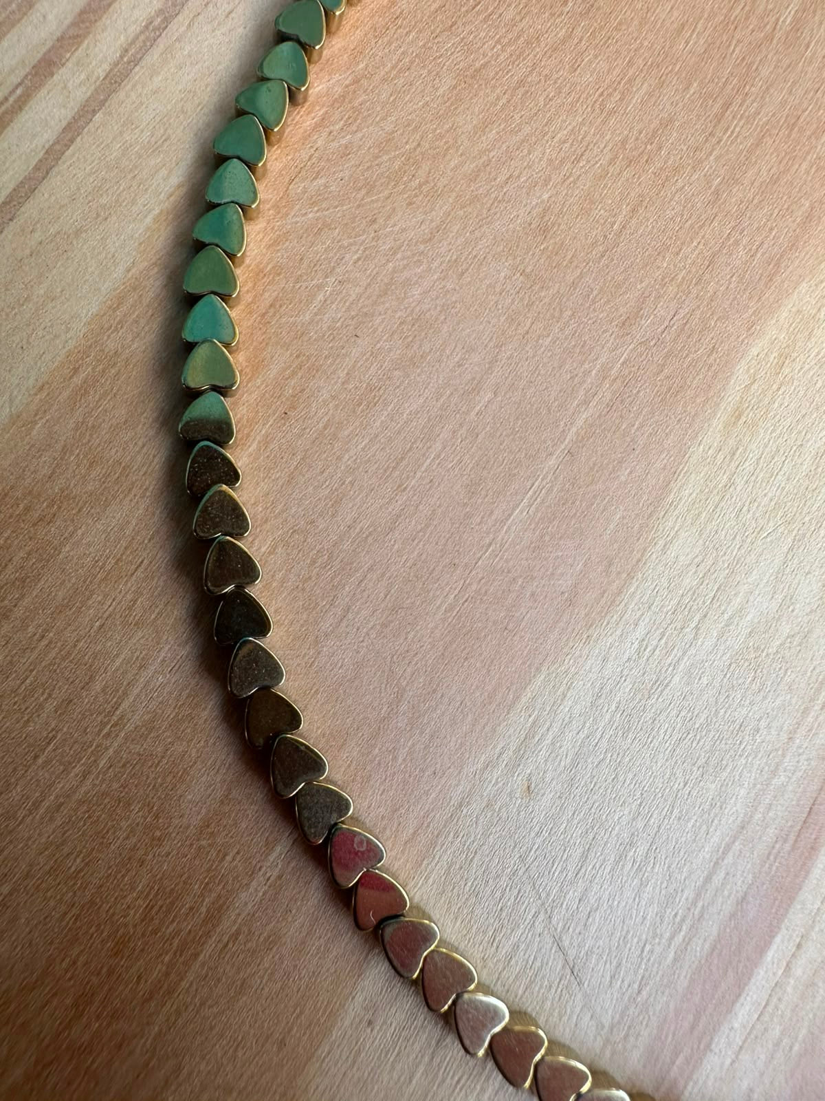 Choker Mini Coração de Hematita