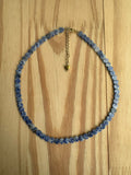 Choker Coração Médio Sodalita