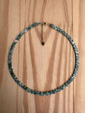 Choker Coração Médio Ágata Árvore
