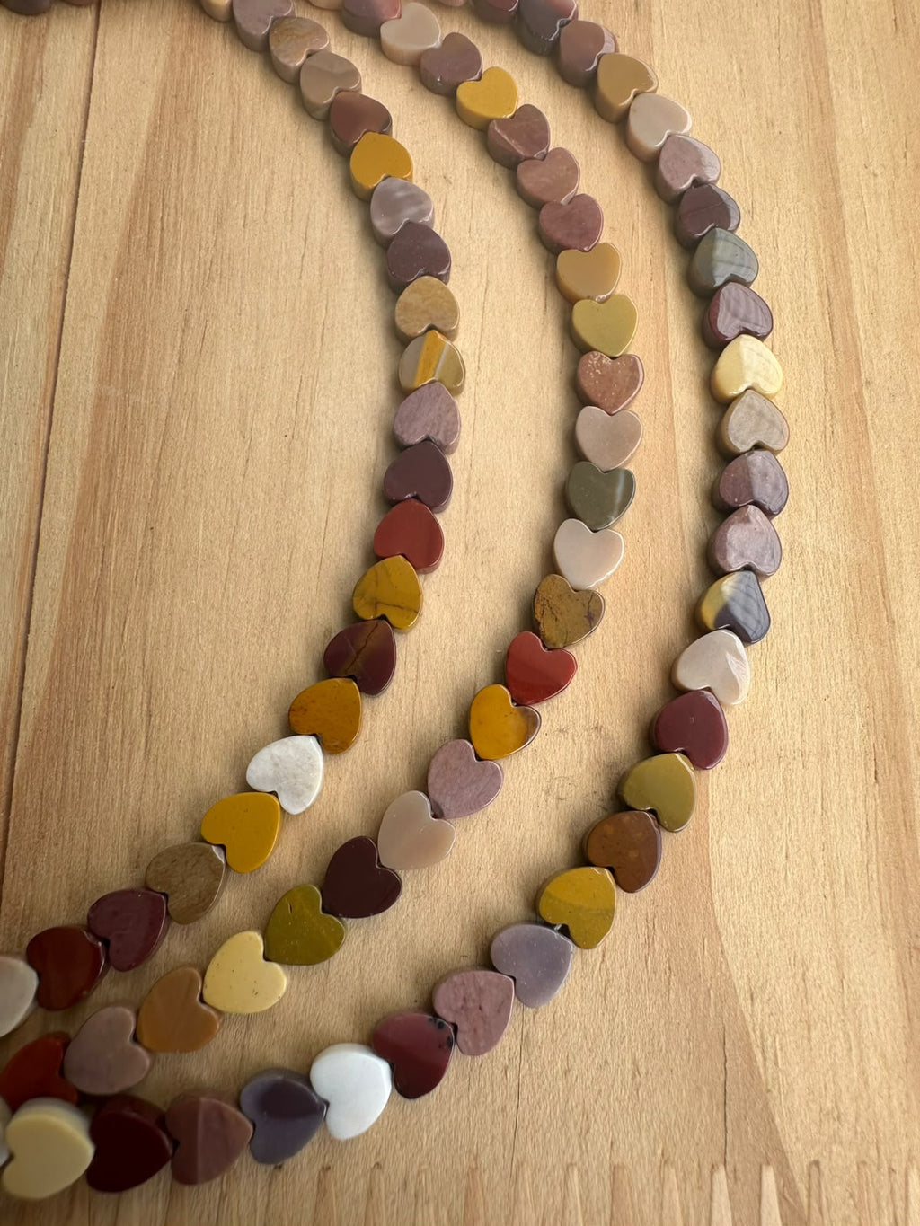 Choker Coração Médio Jaspe Australiano