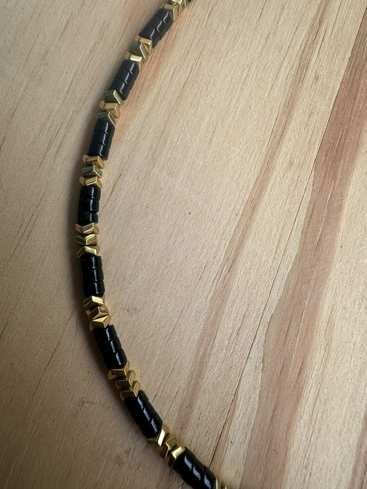 Choker Ônix com Hematita