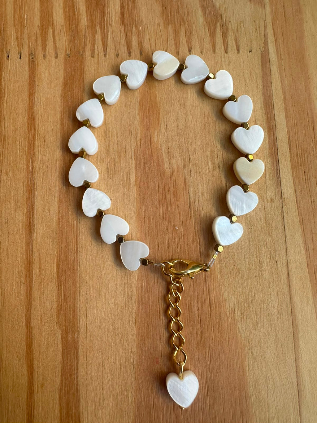 Pulseira Madreperóla com Hematita