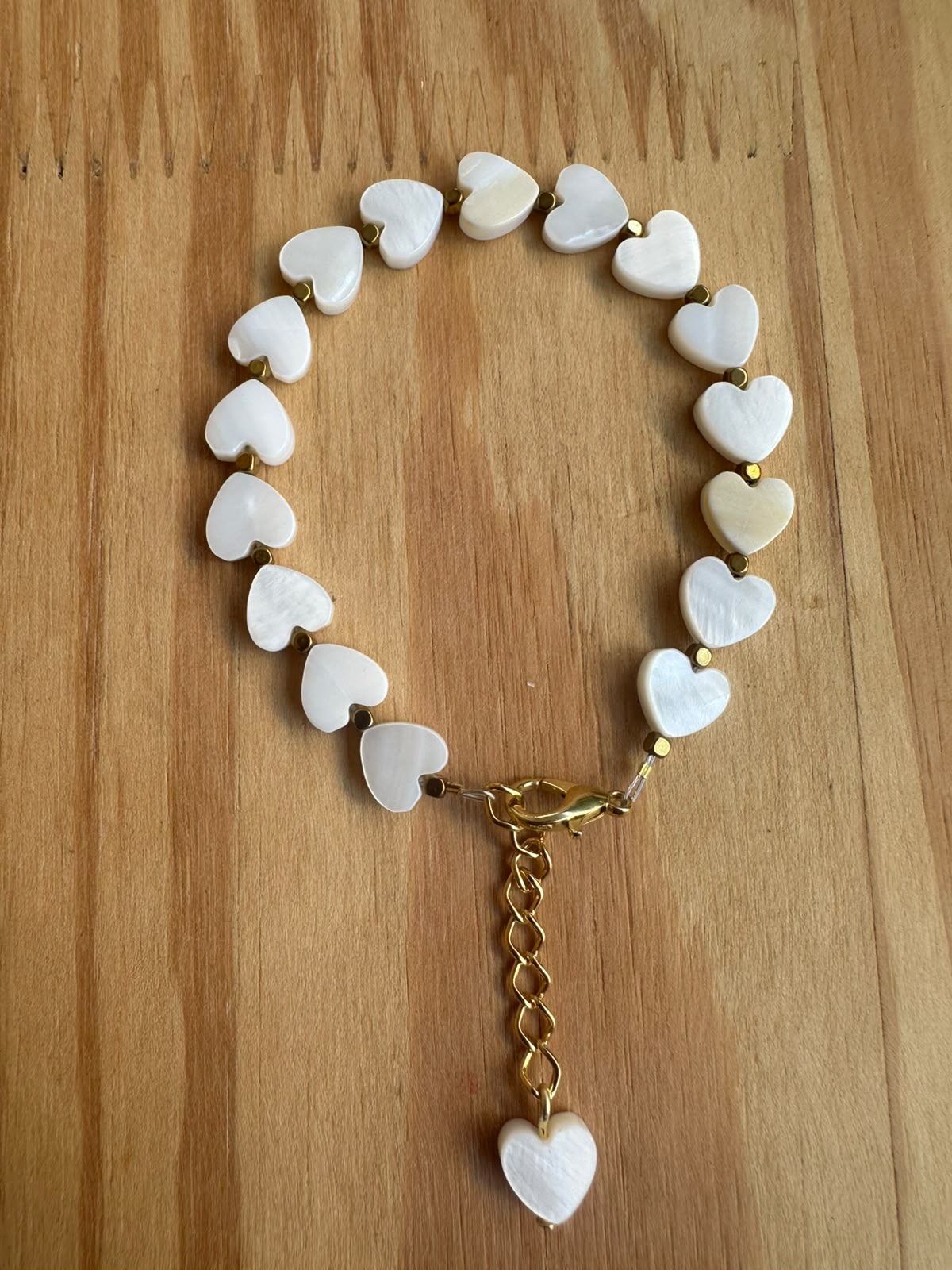 Pulseira Madreperóla com Hematita