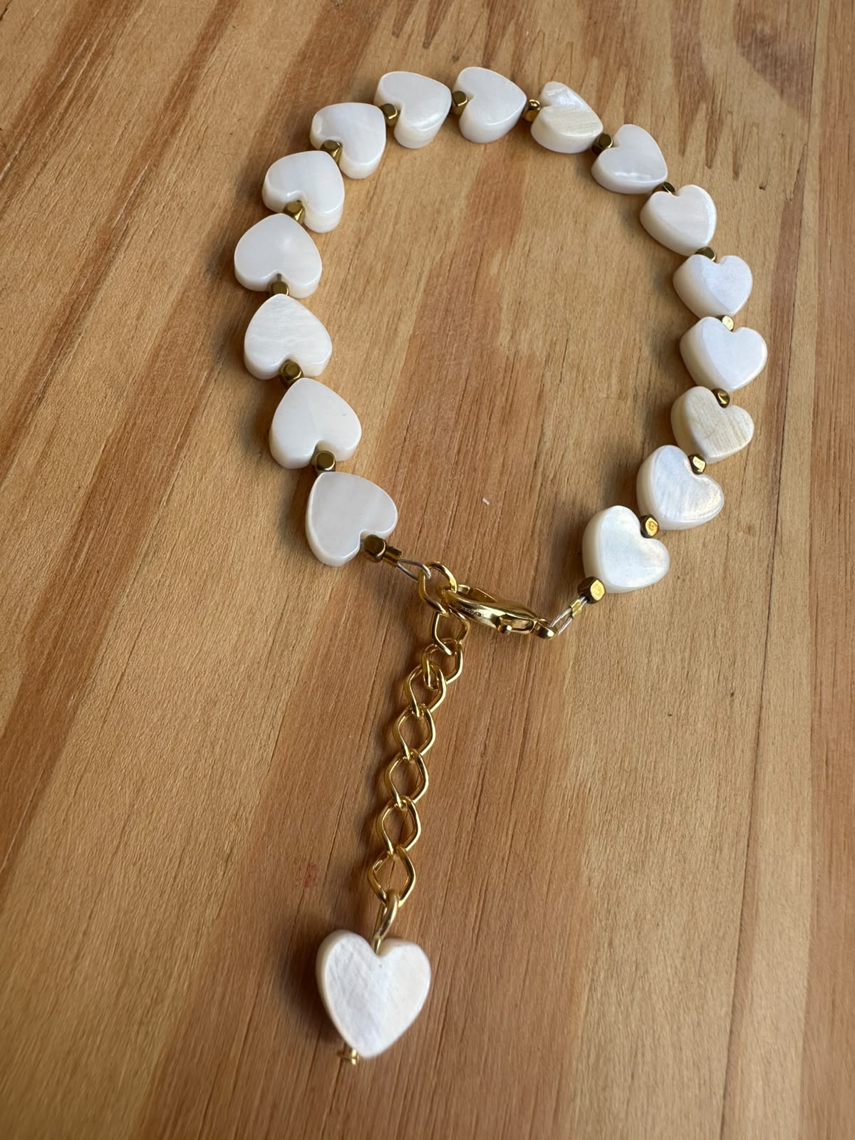 Pulseira Madreperóla com Hematita